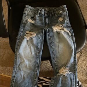 American Eagle Dark Blue Denim